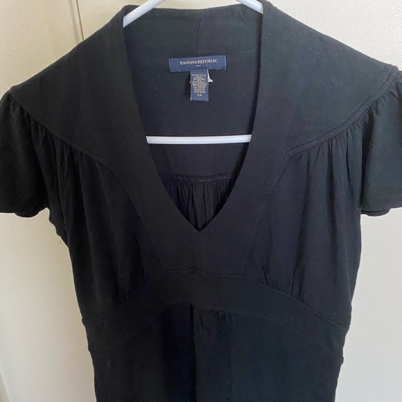 Simple Black Blouse - Picture 3 of 3